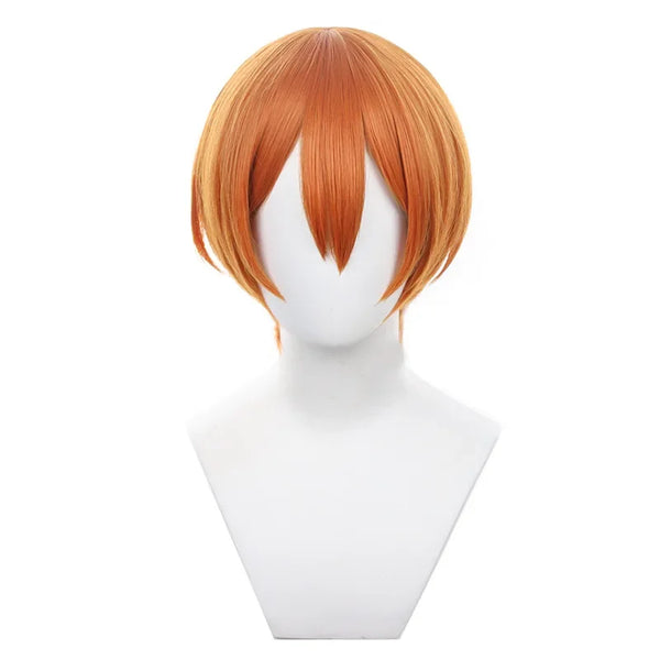 Rin Hoshizora Cosplay wig Anime LoveLive! Love Live Hoshizora Rin Cosplay Wig Women Orange Wigs Heat Resistant Synthetic Hair
