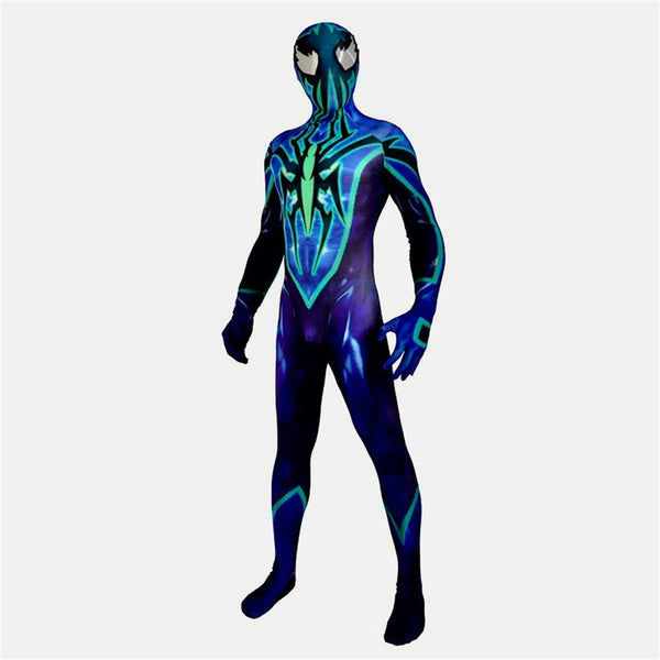 Halloween Chasm Ben Reilly Spiderman Cosplay Costume Zentai Suit Men Adults Kids Bodysuit Party Jumpsuits
