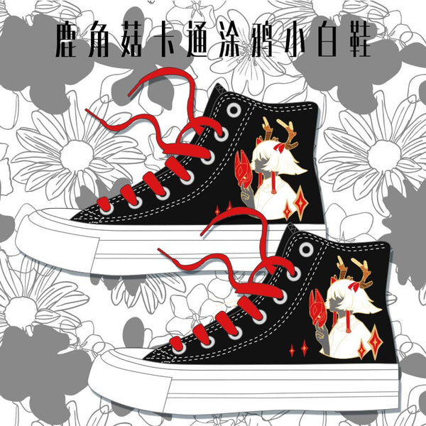 Anime Sky:Children of Light Lamel Daleth Plimsolls Canvas Shoes Cosplay Student Sneakers Men Women Spring Graffiti Sport Shoes