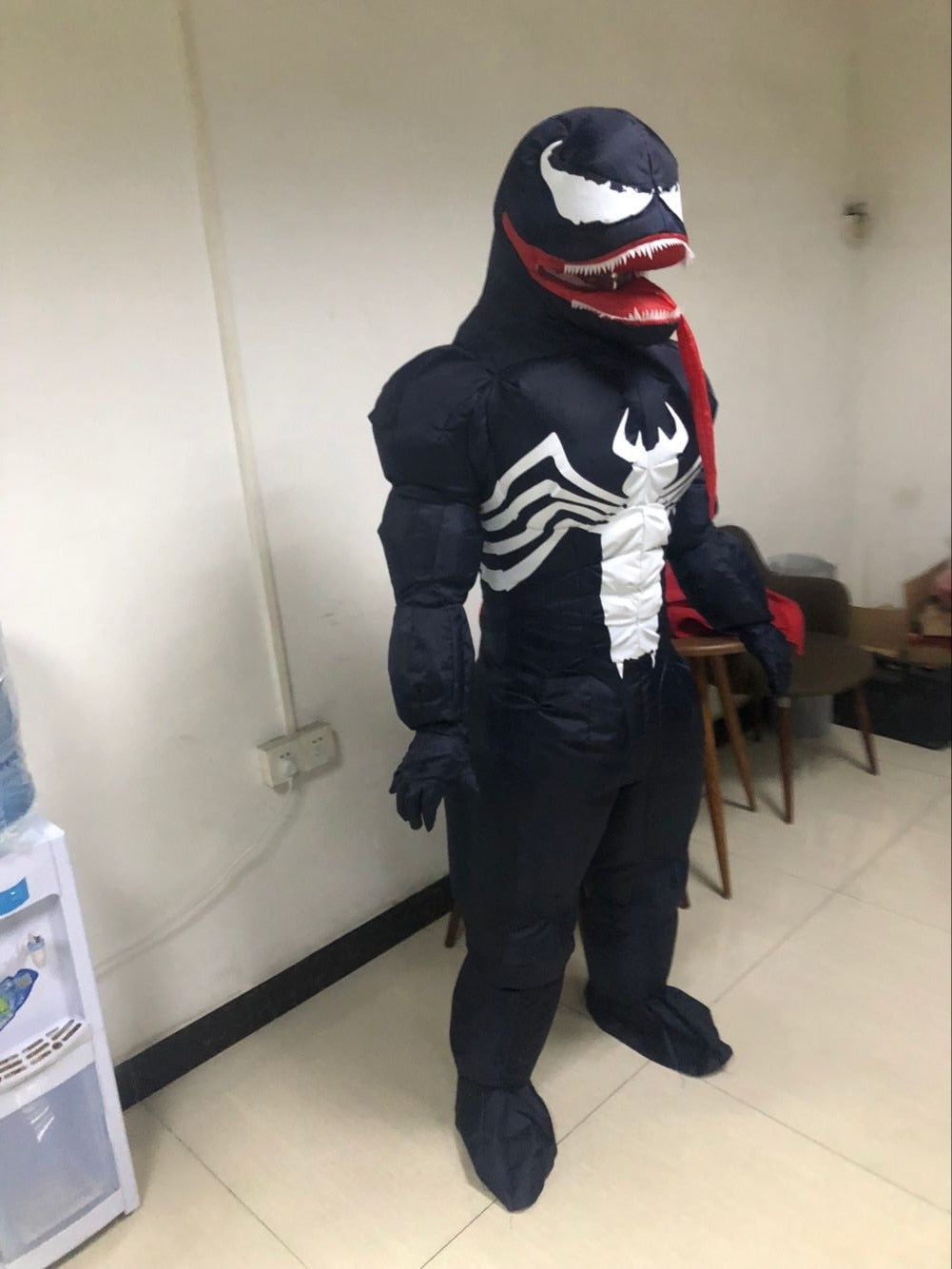 Adult Venom Cosplay Inflatable Costume Halloween Costumes for Women Me