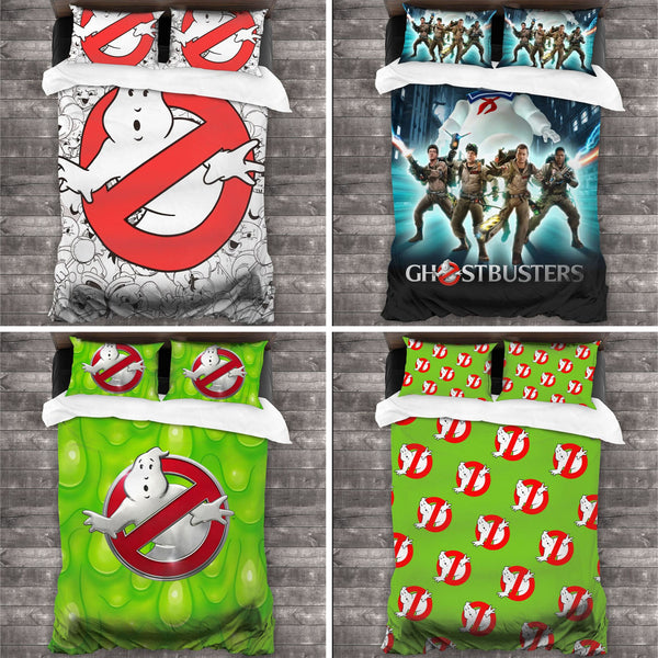 Ghostbusters All Season Twin Bedding Set 3 Piece Comforter Set Bed