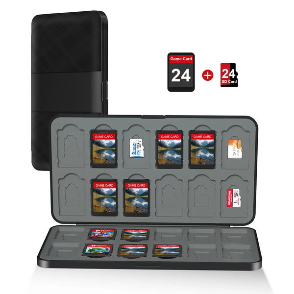 24 In 1 Switch Card Protective Case for NintendoSwitch/ Switch OLED/ Switch Lite Game Card Storage Protective Game Cards Box