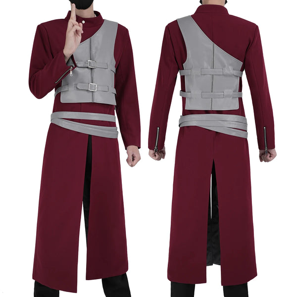 Anime Gaarara Cosplay Costume Coat Pants Vest Belt Animation Convention Halloween Christmas Gift