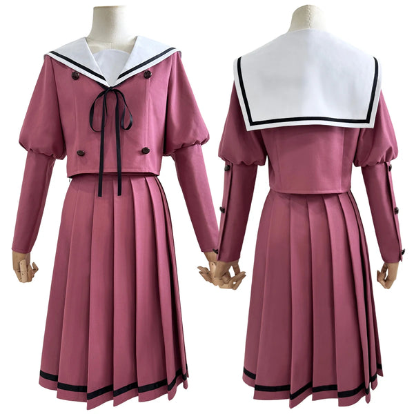 The Fragrantnt Flower Blooms with Dignityty Anime Waguriri Kaorukoko Cosplay Costume JK Skirt Uniform Daily Halloween Christmas