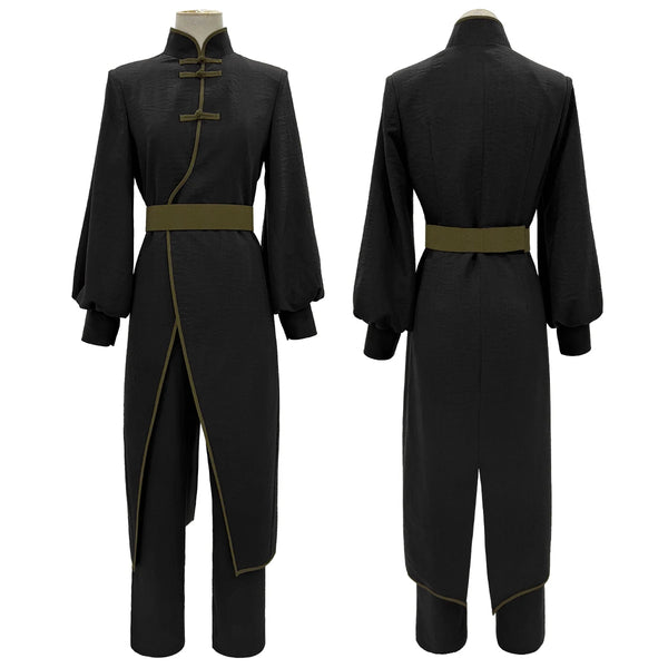 Xiao Hei Anime Luyeye Cosplay Costume KungFu Top Pants Belt Animation Convention Halloween Christmas Gift