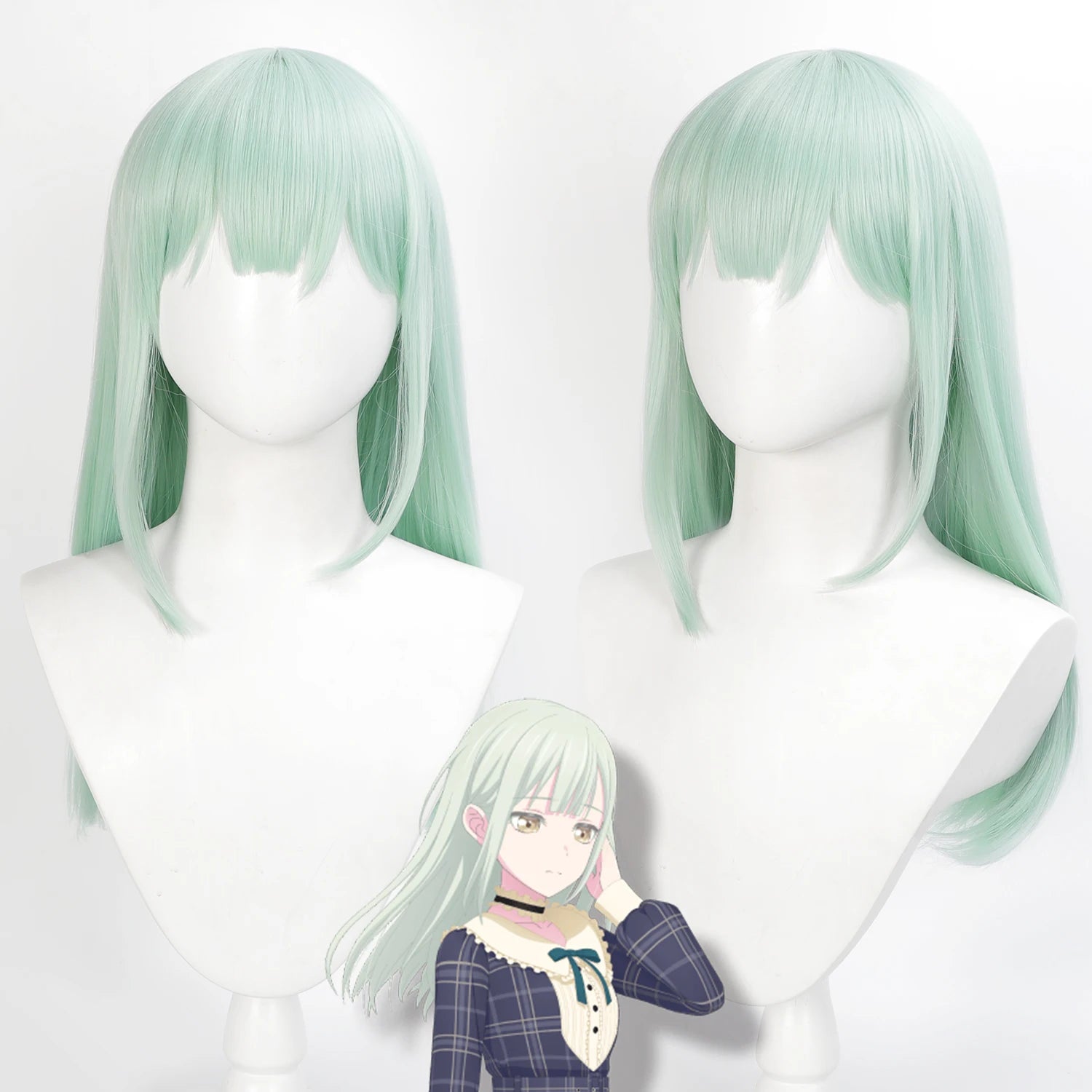 Anime Wig Mortis Cosplay Wigs Arknights × BanG Dream Ave Mujica Crosso ...