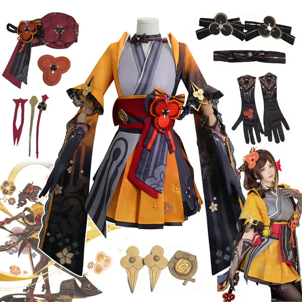 Chiori Cosplay Costume Game Genshin Impact Cosplay Uniform Anime Chinese Style Chiori Cosplay Halloween Costume For Women