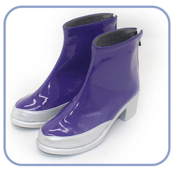 Cosplay Shoes Anime Accessories Star a Fire Cosplay Props PU Leather Shoes Halloween Carnival Boot Custom Made