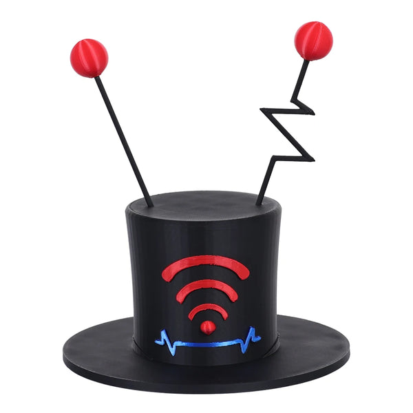 Voxox Hat Cosplay Cap Anime Cartoon Hotel Roleplay Headwear Props Men Headgear Outfits Halloween Carnival Costume Accessories