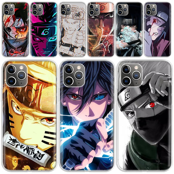 N-Naruto Soft Phone Case for iPhone 15 14 13 12 11 Pro Max 7 Plus Mini Apple XS XR X SE 8 + Shell