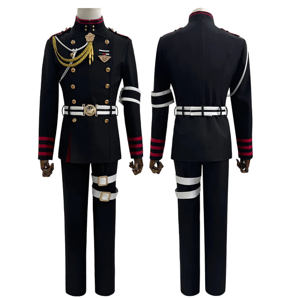 Seraphph Of Anime The End Gurenen Ichinosese Cosplay Costume Coat Pants Belt Uniform Halloween Christmas Convention
