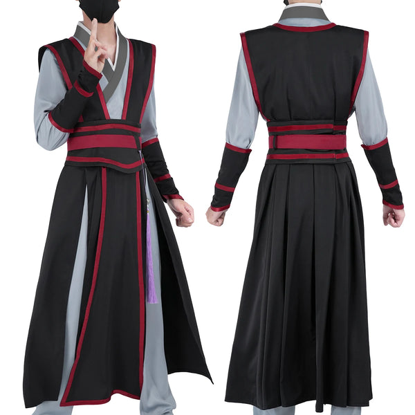 Mo Dao Cosplay Zu Shi Anime Wei Wuxian Costume Grandmaster of Demonic Cultivation Halloween Christmas Convention