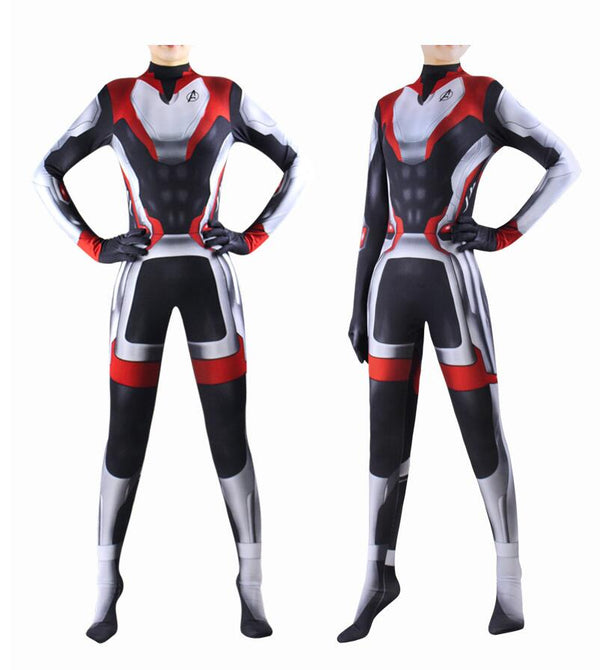 3D-Druck Quantum Suit Spiel Cosplay Kostüm 3D-Druck Spandex Lycra Zentai Bodysuit Anzug Overalls Damenkostüm
