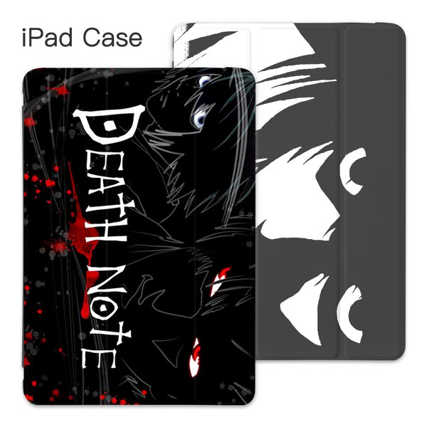 Anime for iPad 10.2 8th Generation Silicone Cover Death Note For iPad Air 4 Pro 11 Case 2020 Mini 5 7th 6th Pro 10.5 Air 2