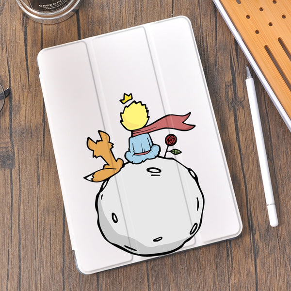 Little Prince for iPad Pro 11 Case 2020 Cute 10.2 8th Generation Air 4 Mini 5 Stand Holder 7th 6th Pro 12.9 10.5 Air 2 3 Cover