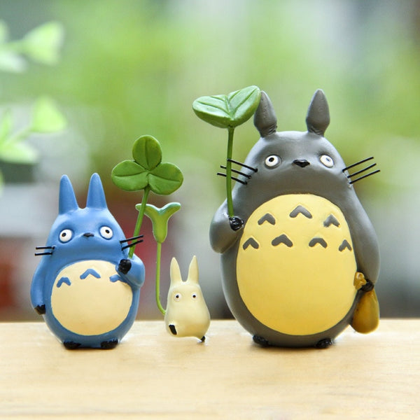 Micro Fairy Garden Figurines Miniature Animal Decoration Terrarium Succulents Anime Totoro Action Figures Gift DIY Fish Tank