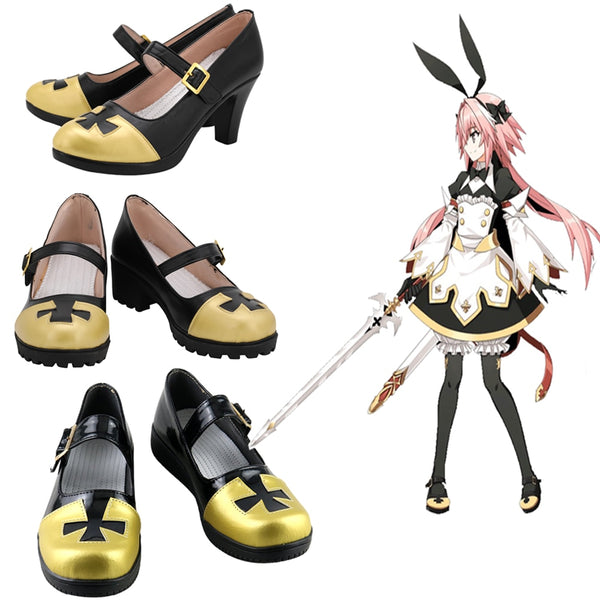 FGOs Fatete Grandnd Order Saberer Astolfofo Cosplay Shoes Halloween Carnival Custom Made Boots
