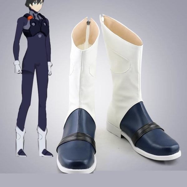 Unisex Anime Cosplay DARLING in the FRANXX HIRO CODE:016 Cosplay Costumes Boots Custom Made