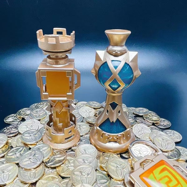 Genshinin and Impact Ventiti Zhongli Gnosisis Cosplay Anime Genshing Barbatosos Anemomo Geo Heart Of God Halloween Carnival Party Decor Gifts