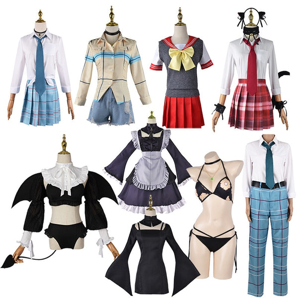 My Dress oh Up Anime my Darlings Cosplay Costume Kitagawawa Marinin Gojojo Wakanana Inuiui Sajunun Uniform Heijiangng Bikinini Costume Kuroeoe Shizukuku Wig
