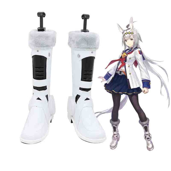 Umamusume: Pretty Derby Oguri Cap Anime Characters Shoe Cosplay Shoes Boots Halloween Party Costume Prop