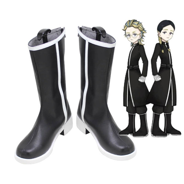 Tokyo Anime Tenjiku Ran Haitani Rindo Haitani Cosplay Costume Shoes Boots Black Casual Wearing Women Halloween Party Accessories