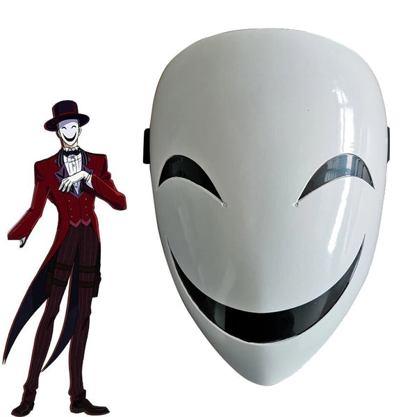 Anime Black Bullet Kagetane Hiruko Cosplay Mask Unisex Burakku Buretto Smile Full Face Headgear Masks Halloween Gift Props