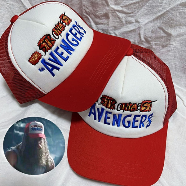 Movie Superhero Hat Cosplay Costume Thor Love And Thunder Baseball Cap Mesh Unisex Hats Accessories Gift Prop