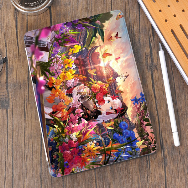 Anime Girls for Air 4 iPad 8th 2020 7th Generation Case Pro 12.9 Funda 2021 Mini 5 6 Cover Soft Silicone For iPad Air 2 Case