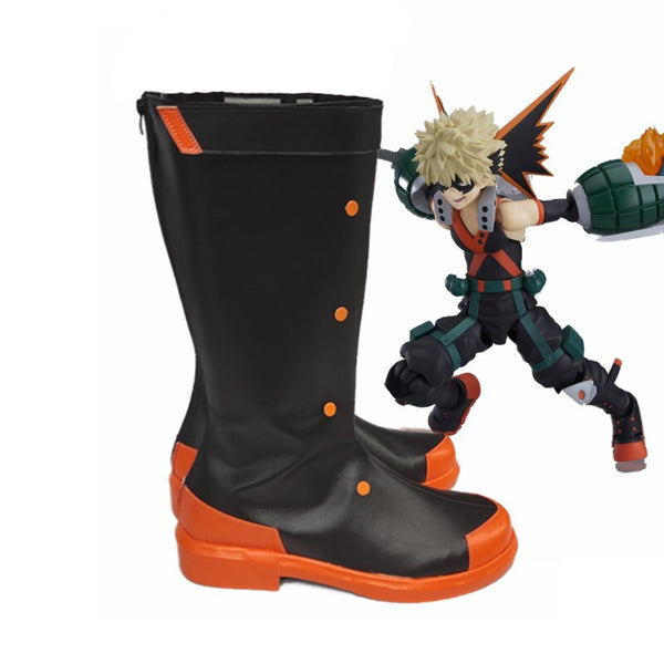 My Hero A Academiaia Bokuku no Bakugogo Katsukiki Characters Anime Shoe Costume Prop Cosplay Shoes Boots Custom-made
