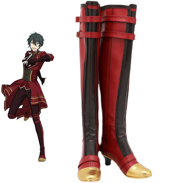 Anime Ensemblele Stars Kagehirara Mikaka Cosplay Costumes Boots Shoes Halloween Christmas Party Custom Made