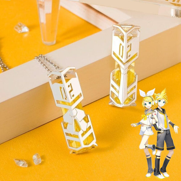 Game Rin Len Necklace Cosplay Prop Pendant Choker Fashion Jewelry Accessories Gift