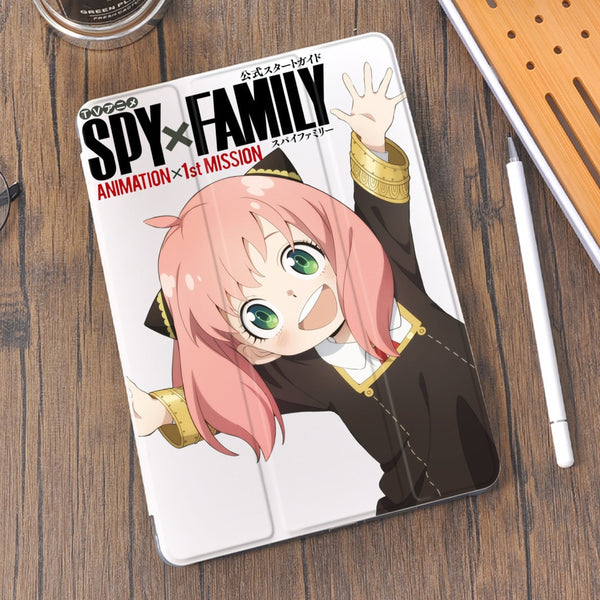Anime SPY Family for iPad Air 4 Case Pro 11 2021 9th Generation Funda with Pencil Holder Mini 6 10.2 8th Air 2 Pro 12.9 Coque