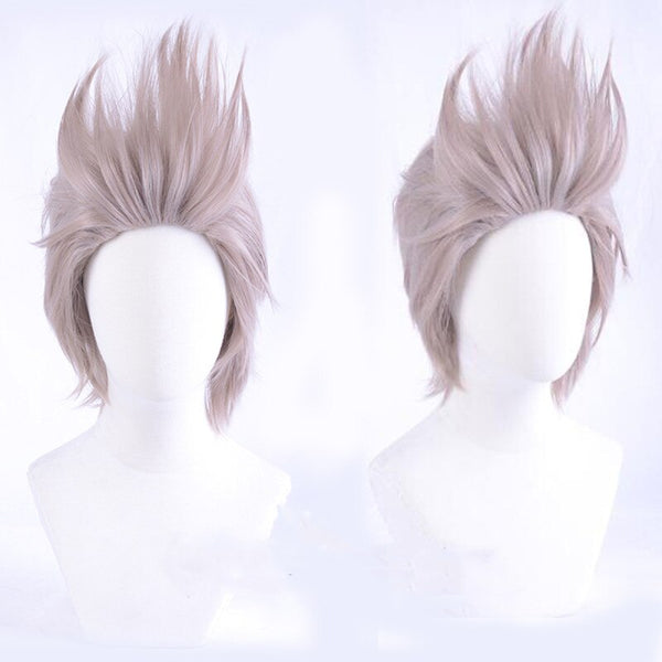 Final Cosplay Fantasy XV Ignis Stupeo Scientia Wig Short Hair Halloween Role Play FF15 Hair+ wig cap