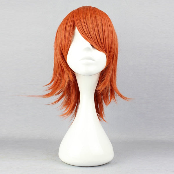 One Piece Nami Cosplay Wigs Heat Resistant Synthetic Hair Anime Costume Party Wig Orange Halloween Carnival Party Wig