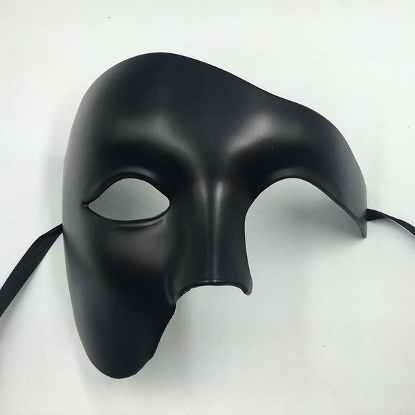 PVC Steampunk Phantom Maskerade Cosplay Maske Kunststoff Half Face Männer/Frauen Punk Karneval Kostüm Requisiten