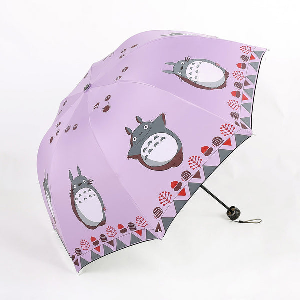 Children Umbrella My Anime Neighbor Cosplay Totororo Cute Daily Folding Umbrella Cosplay Collection Kids Cartoon Dragon Cat Umbrella
