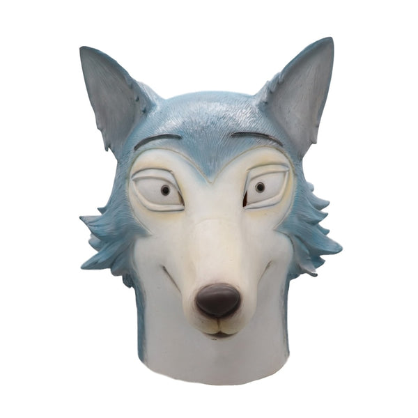Animal Anime BEASTARSrs Legoshihi The Wolf Face Mask Cosplay Animal Latex Masks Props