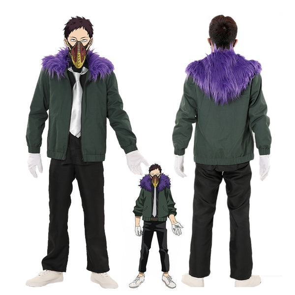 Anime Boku no Hero Academia Overhaul Chisaki Kai Cosplay Kostüm My Hero Academia Männer Frauen Uniform Jacke Perücke