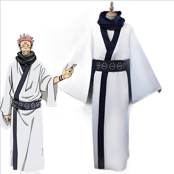 Anime Jujutsusu cos Kaisenen Ryomenen Sukunana Cosplay Costume Japanese Kimono Fancy Suit Outfits Halloween Carnival Uniforms Custom Made