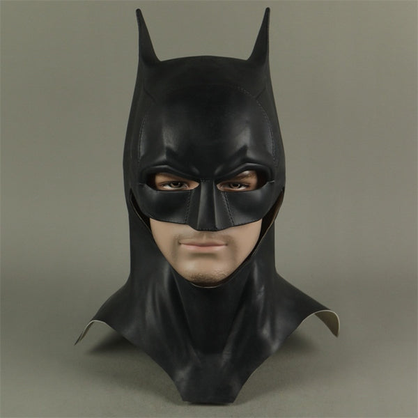 Bruce Wayne Latex Mask Superhero Movie Cosplay Costume Halloween Party Masks