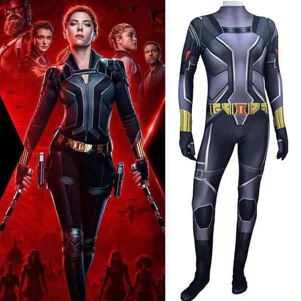 Movie Black window 2 Cosplay Costume Lycra Spandex Haloween Custome Zentai Bodysuit Suit Jumpsuits