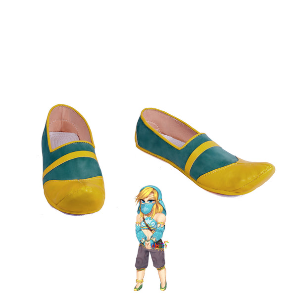 Breath of the Wild Female Lin Gerudo Cosplay Boots Women Shoes
