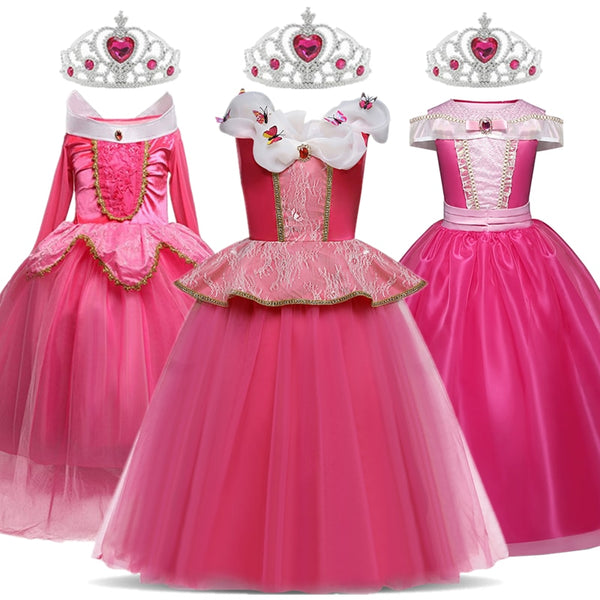 Mädchen Prinzessin Kostüm Kinder Halloween Karneval Weihnachtsfeier Cosplay Dress Up Kinder Verkleidung Robe Fille