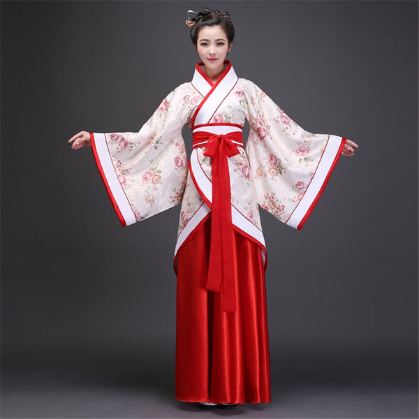 12Colors Woman Stage Dance Dress Chinese Traditional Costumes New Year Adult Tang Suit Performance Hanfu Female Cheongsam