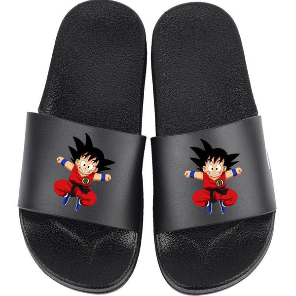 Anime Doragon Boru Z Son Goku Shoes Cosplay Men Women Antiskid Bathroom Sandals Summer Indoor Home Slippers