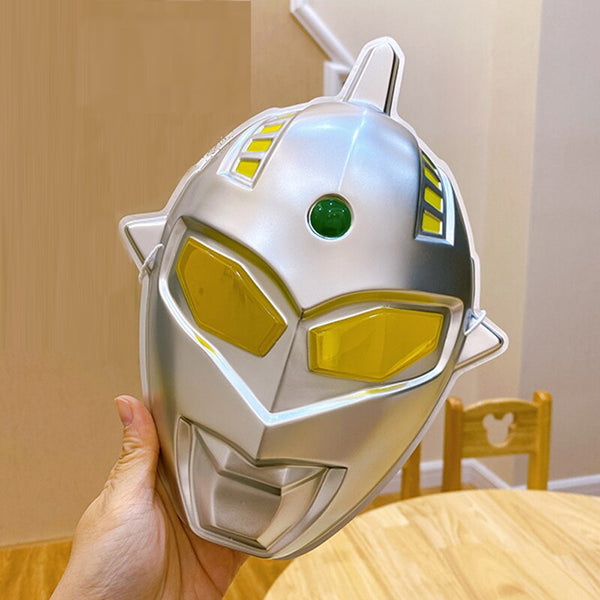 Ultraman Cosplay Props Masquerade Halloween Mask Accessory for Seven Taiga Taro Zoffy