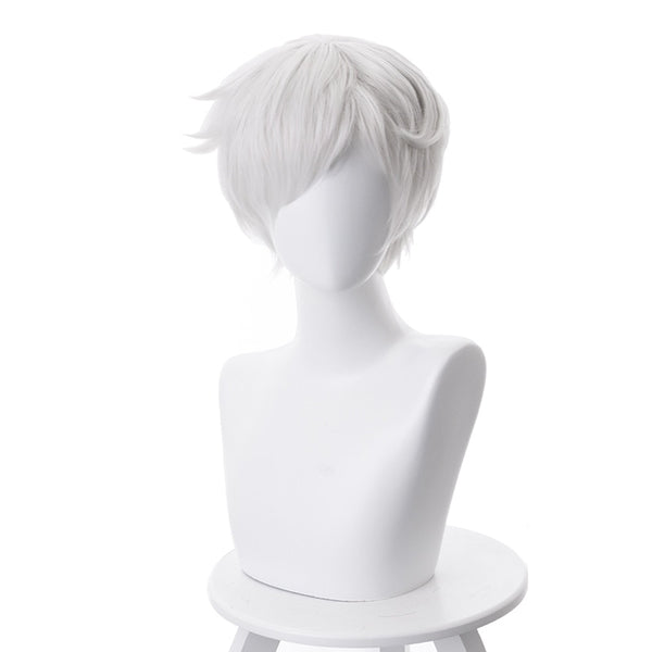The Promised Anime Neverland Norman Short Wig Cosplay Costume Yakusoku No Neverland Heat Resistant Synthetic Hair Party Wigs