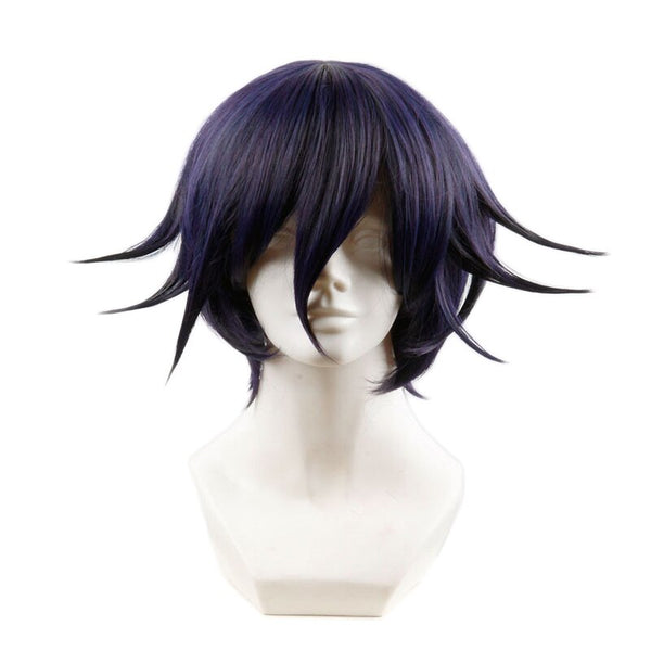 Anime Danganronpa V3 Killing Harmony Ouma Kokichi Kurze Perücke Cosplay Kostüm Dangan Ronpa Hitzebeständige Synthetische Haar Männer Perücken