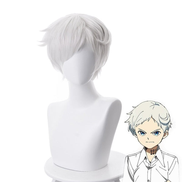The Promised Norman Neverland Short Wig Cosplay Yakusoku no Neverland Heat Resistant Synthetic Hair Men Women Wigs